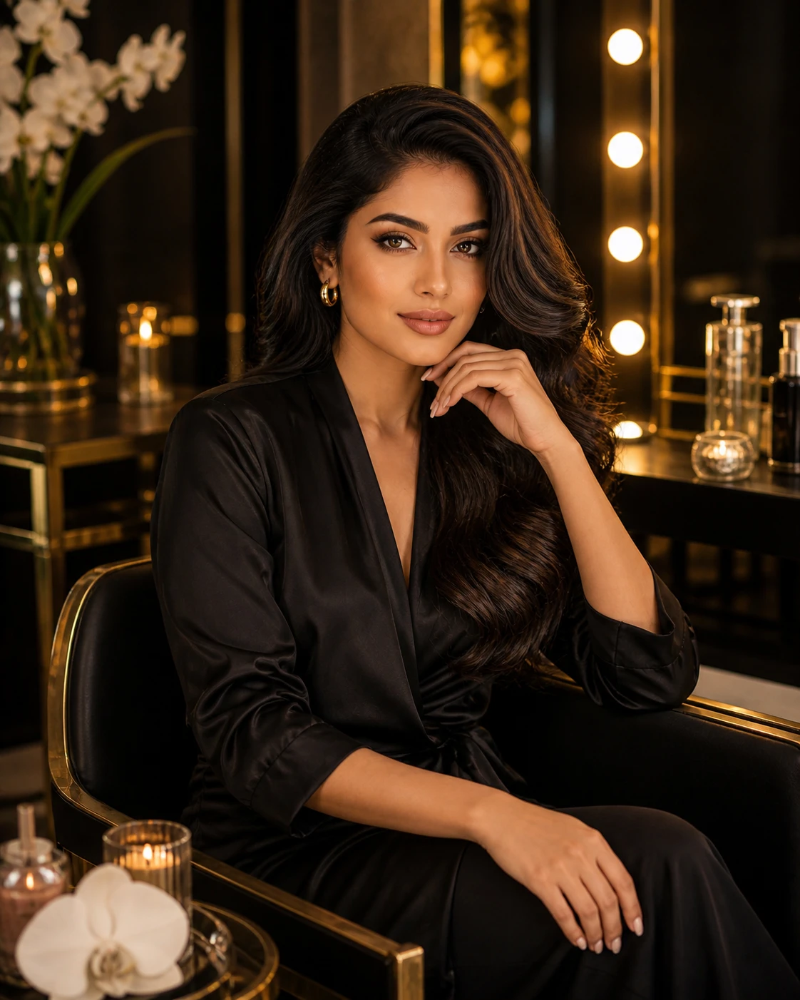 Professional women beauty expert