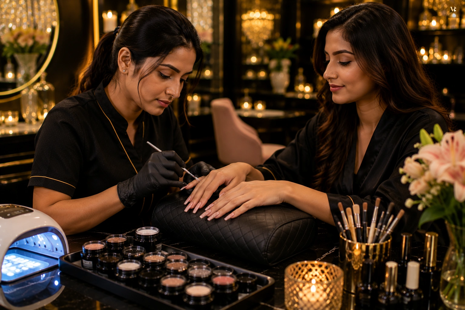 Gel Nail Extensions