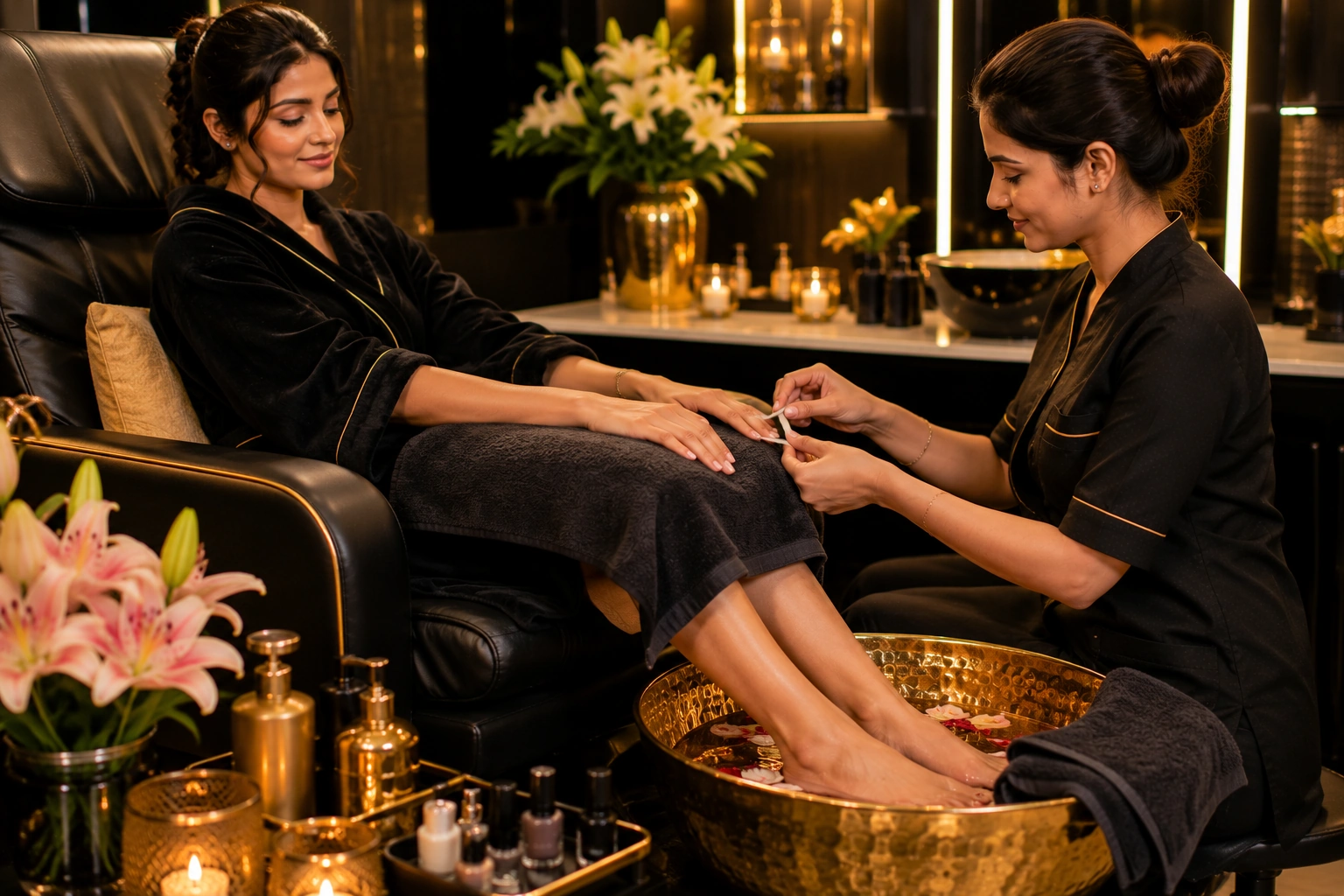 Manicure and Pedicure